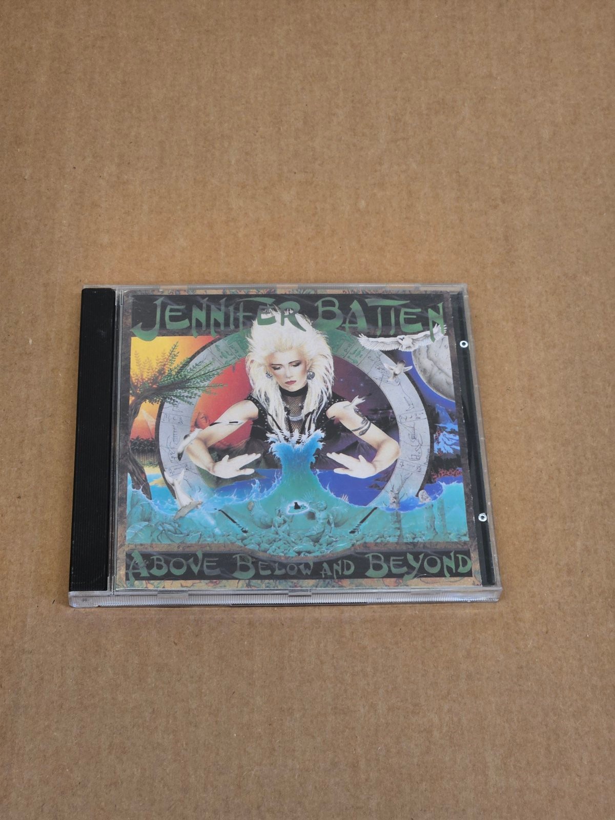 Jennifer Batten - Above Below and Beyond - CD album - 1992 Voss Music