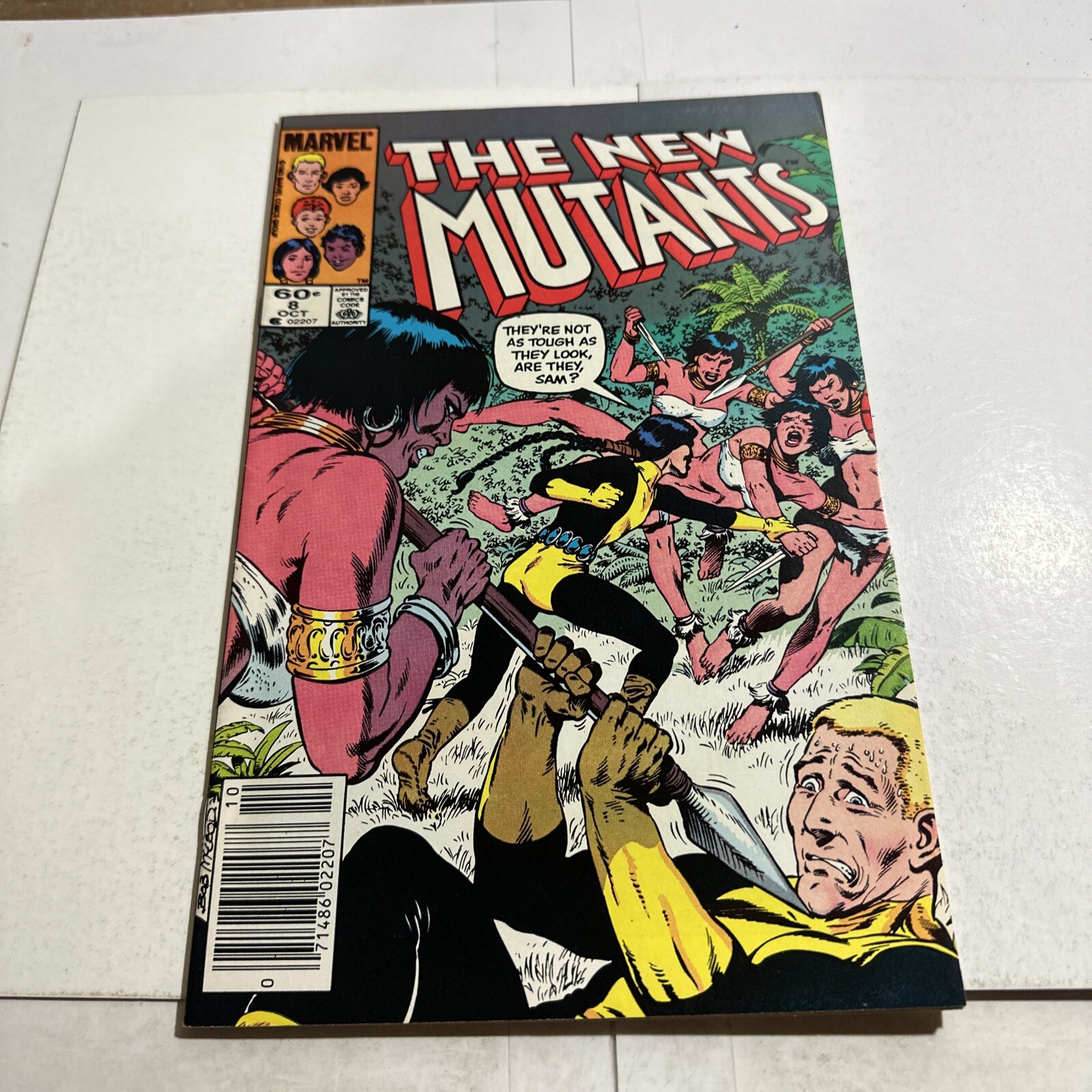 The New Mutants #8 Marvel (1983) Chiave 1° Apparizione e Origine Magma 8.0 MM22