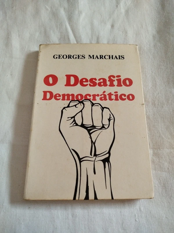 Livro "O Desafio Democrático" - Georges Marchais (1974)