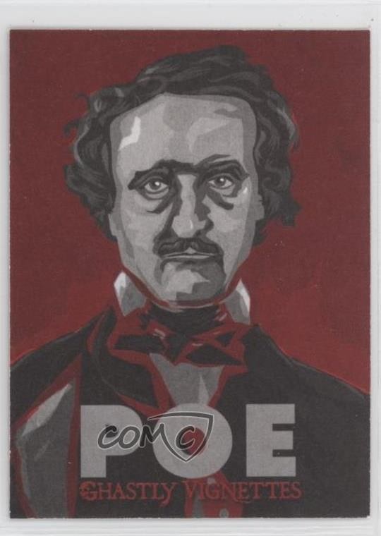 2019 Zerostreet Poe: Ghastly Vignettes Promos Edgar Allan Poe 19bk