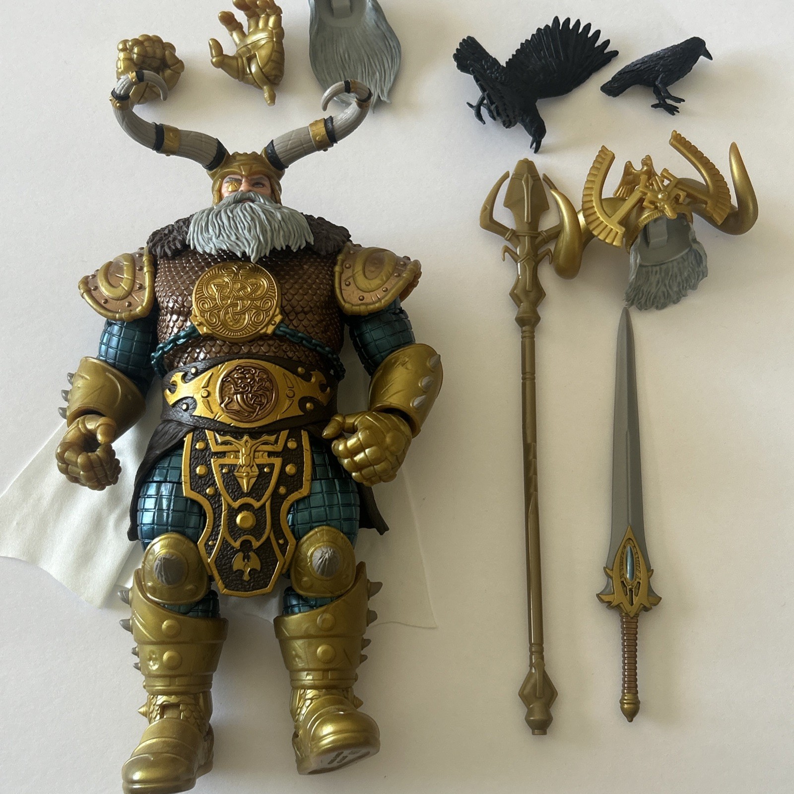 Marvel Legends Series ODIN Deluxe 85° Anniversario 6" Deluxe 