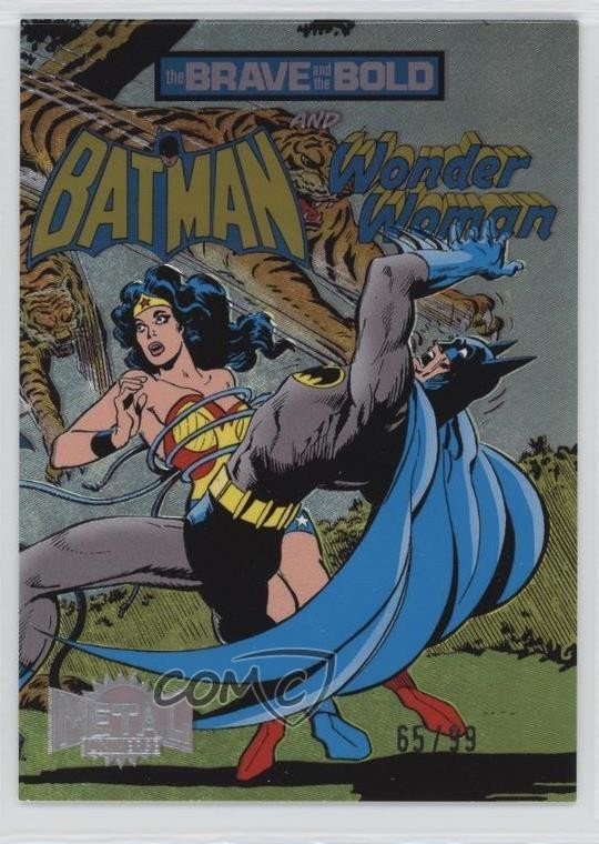 2025 Skybox Metal Universe Batman The Brave and Bold 65/99 #BB-4 5za