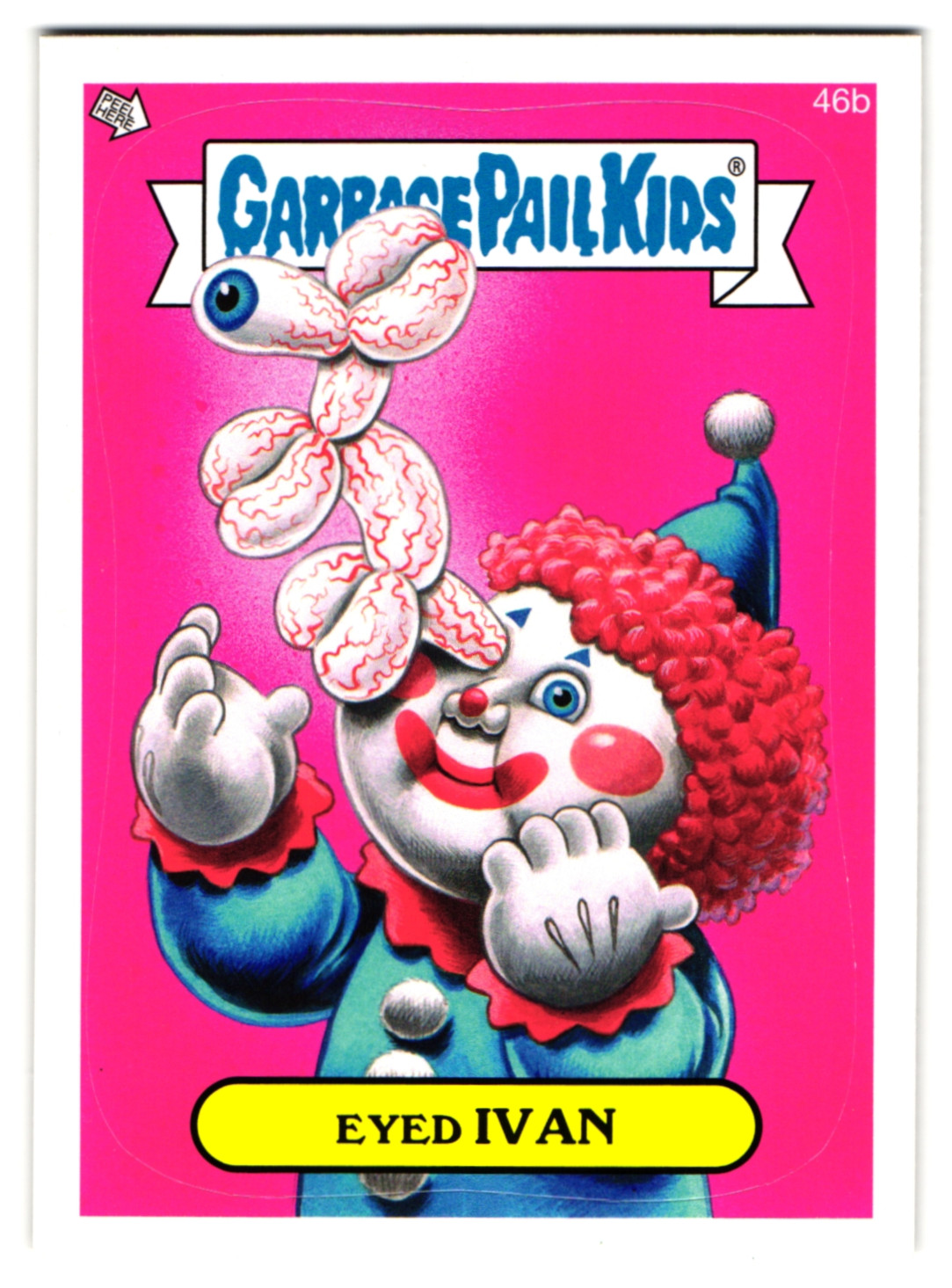 Clown Eyed IVAN GPK Garbage Pail Kids Topps 2014 Series 1 #46b