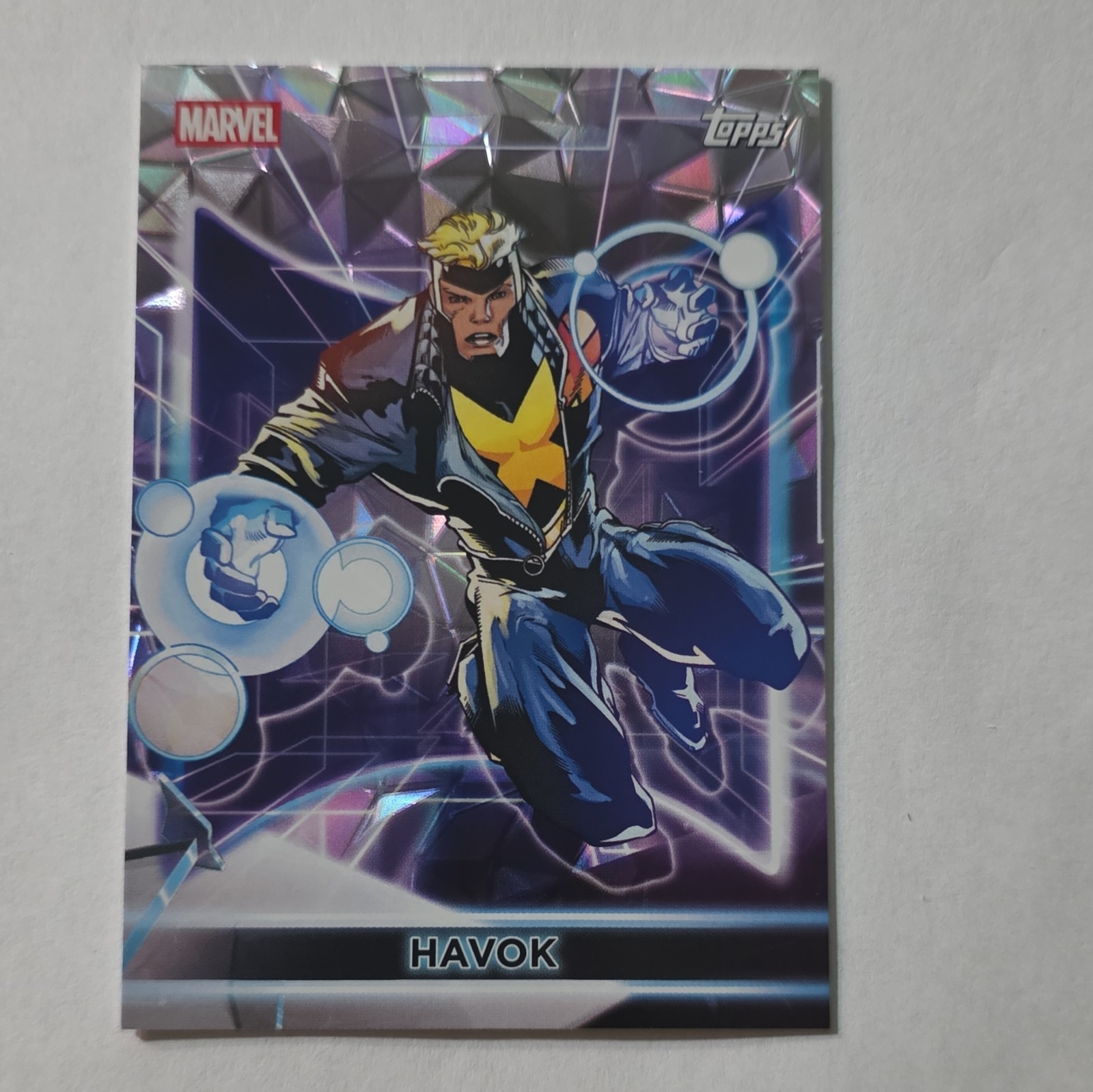 Topps Marvel Neon 2026 Havok Base Diamanté #80