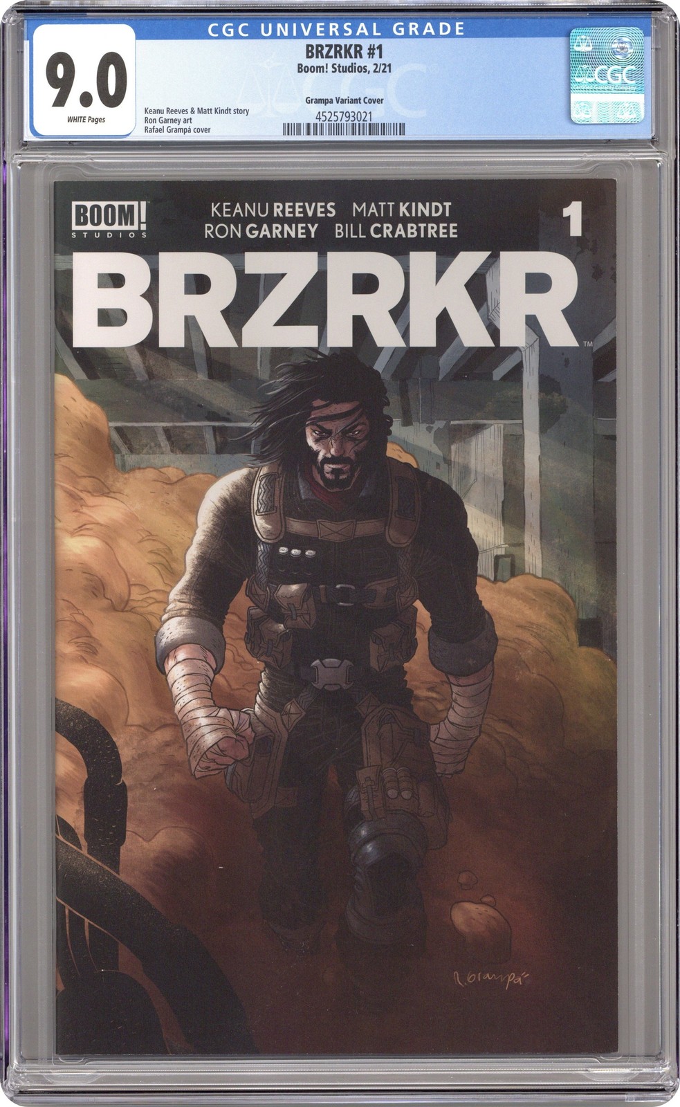 Brzrkr 1H Grampá 1:25 variante CGC 9.0 2021 4525793021