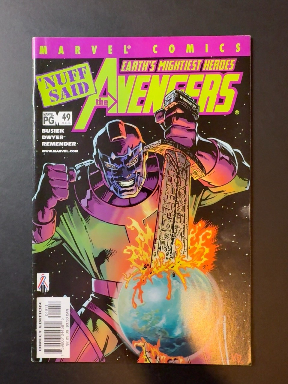 Avengers #49 2002 Marvel Kieron Dwyer Kurt Busiek John Estes 7,5