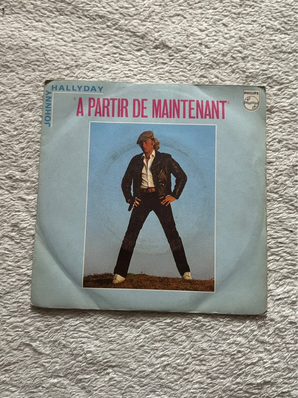 Vinyle 45 tours Johnny Hallyday - 1980