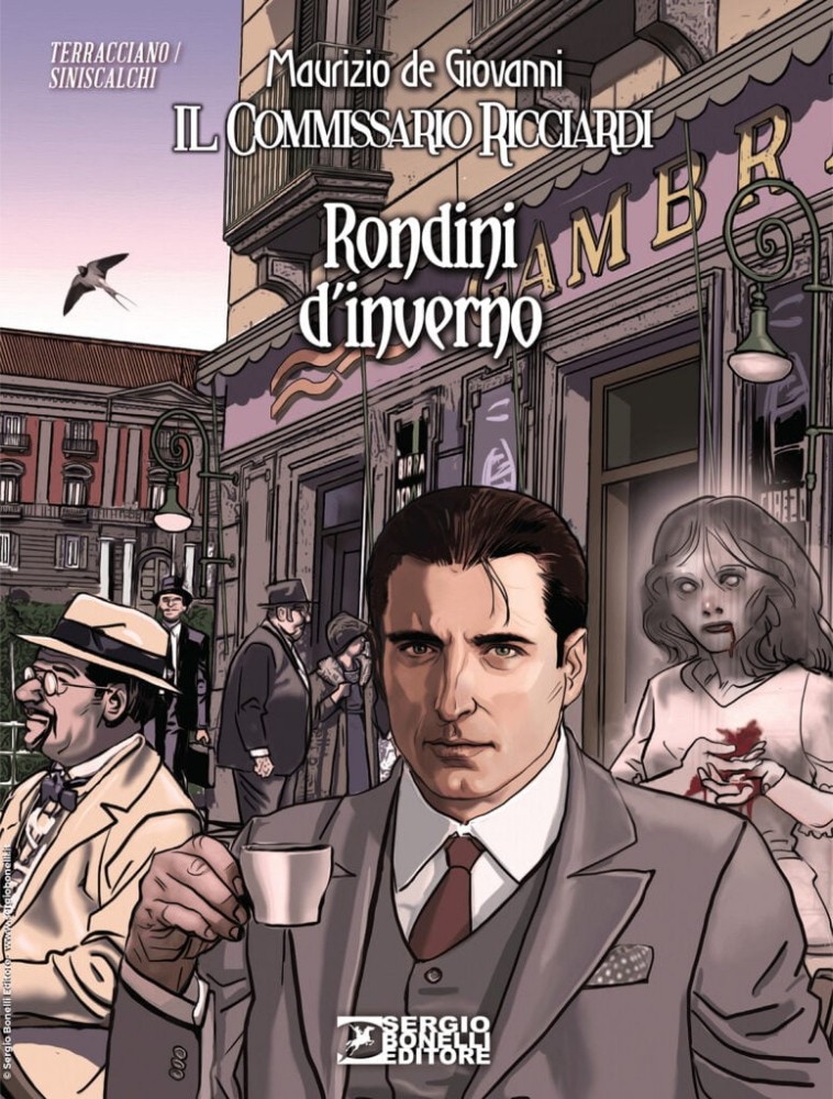 IL COMMISSARIO RICCIARDI n. 10 RONDINI D'INVERNO Sergio Bonelli Editore