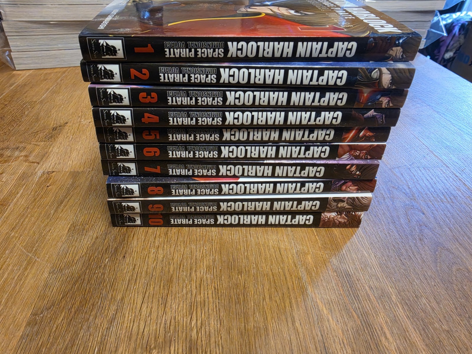Seven Seas Manga Captain Harlock Dimensional Voyage Vol. 1 - 10 inglese