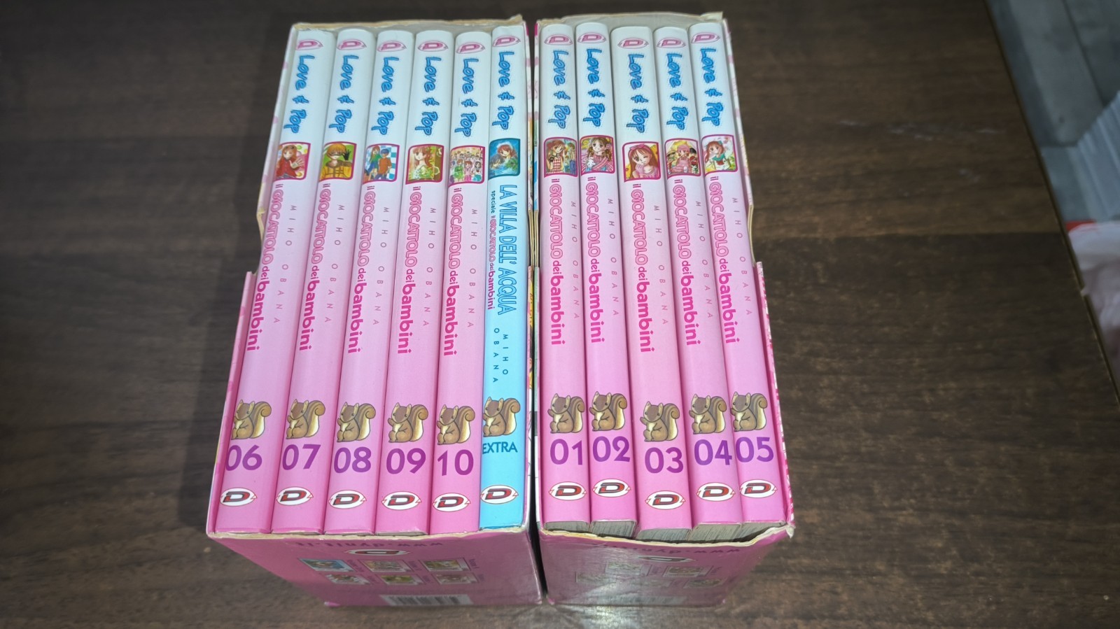 ROSSANA IL GIOCATTOLO DEI BAMBINI SERIE COMPLETA 1/10 +SPECIALE CON COFANETTI