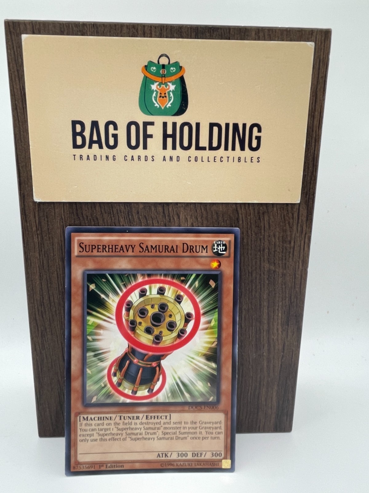 Yugioh - Superheavy Samurai Drum- DOCS - EN006 - 1st Edition - NM