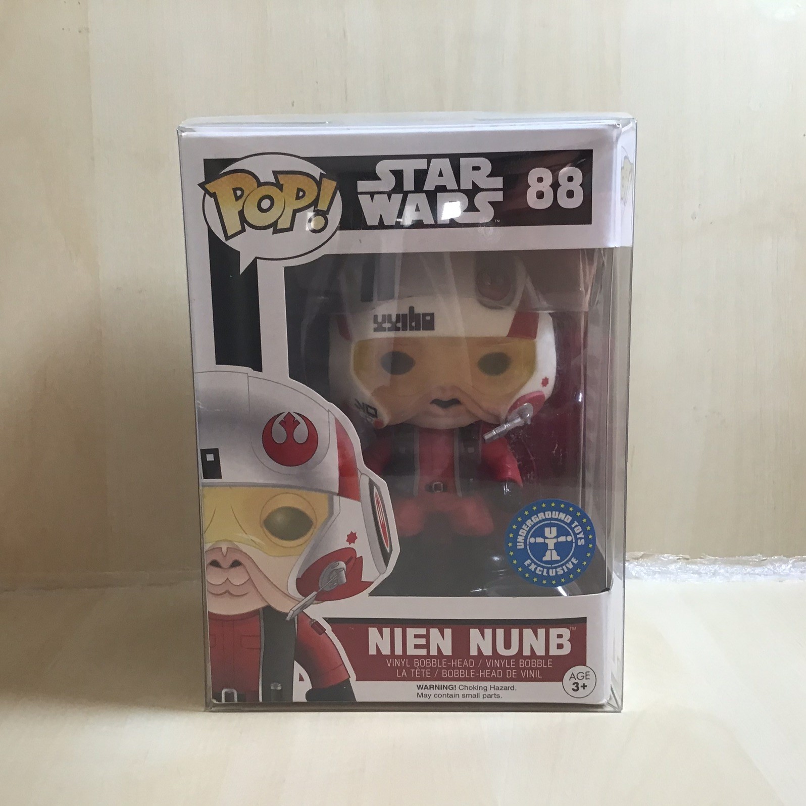 Star Wars Funko Pop Nein Nunb #88 Vinyl Figure Underground Toys Exclusive