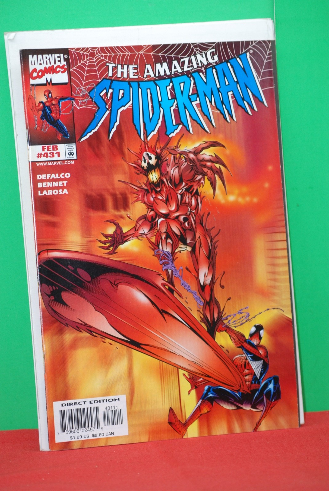 Marvel The Amazing Spider-Man #431 Edizione Diretta NUOVO MAI LETTO QUASI NUOVO+