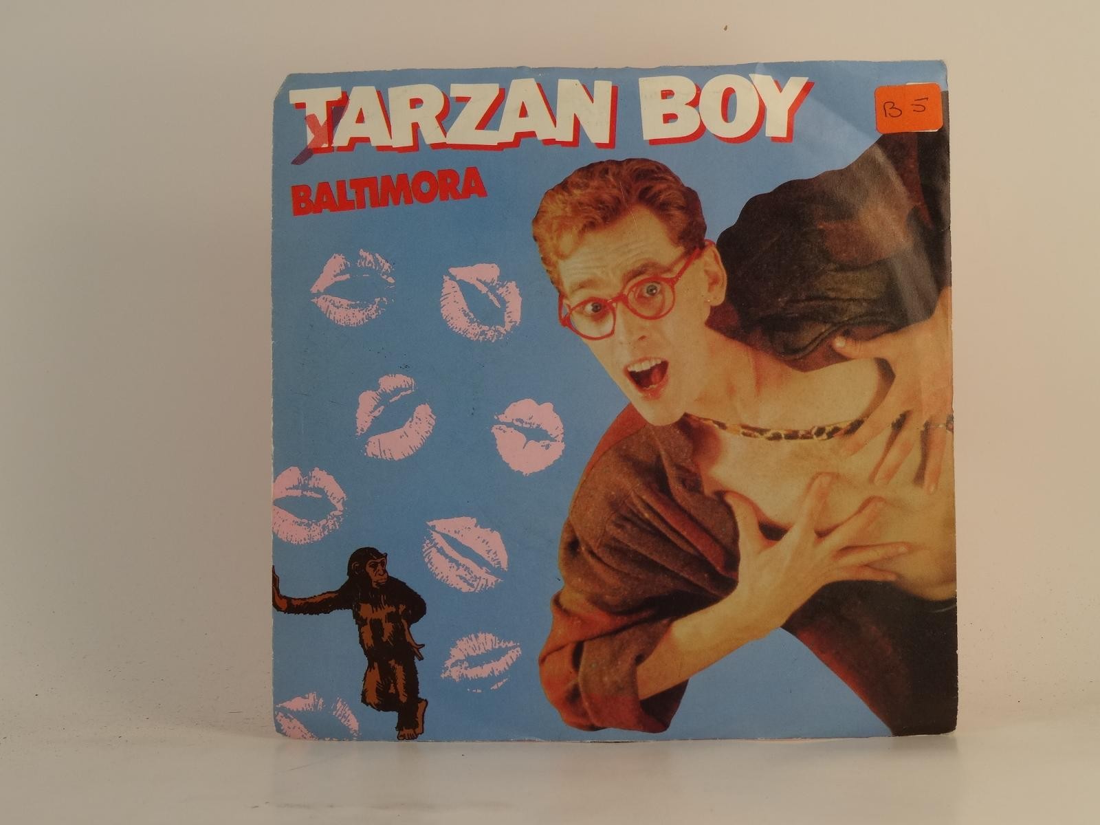 BALTIMORA TARZAN BOY (70) 2 Track 7" Single plus Picture Sleeve COLUMBIA