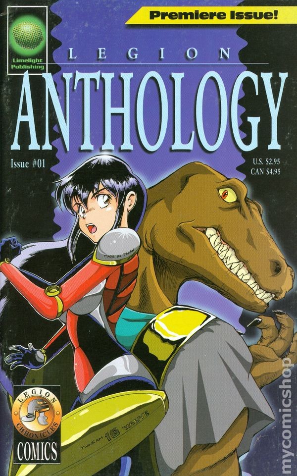 Legione Antologia #1 VG 1997 Immagine Stock Basso Grado
