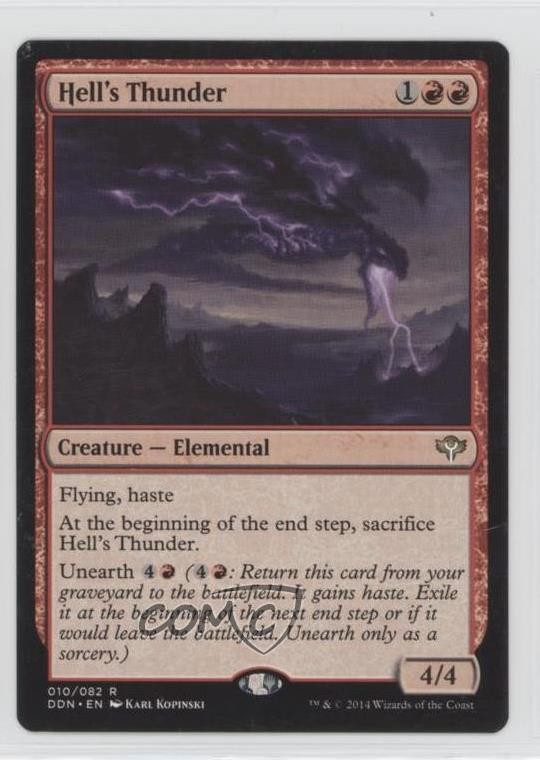 Hell's Thunder Magic: Duel Decks: Speed vs Cunning DDN #010
