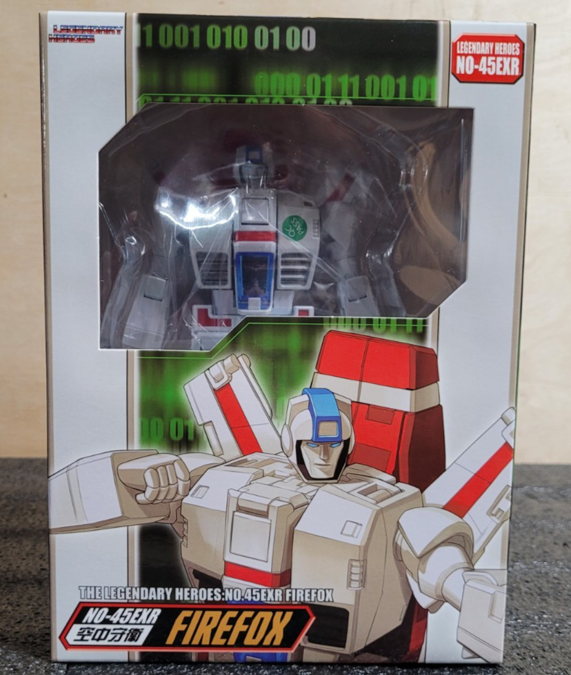 Newage Legendary Heroes H45EXR Firefox - versione vernice camaleonte Air Guardian