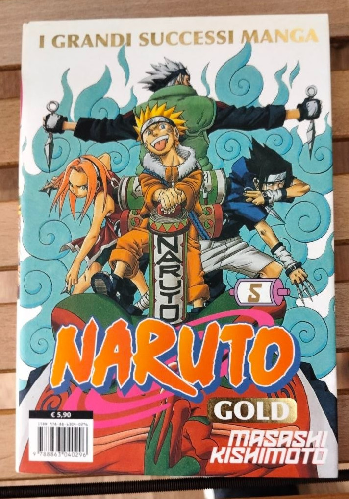 NARUTO GOLD DELUXE 5 - CON SOVRACCOPERTA - PLANET MANGA / PANINI COMICS
