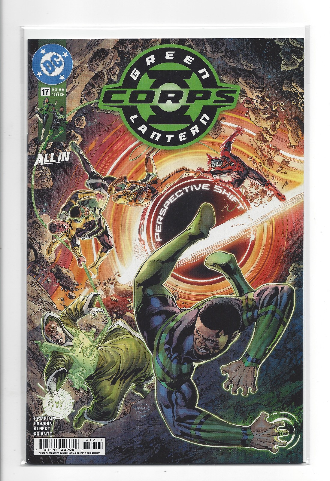 Green Lantern Corps #17 A Fernando Pasarin copertina prima stampa quasi nuovo/nm+ DC Comics 2026