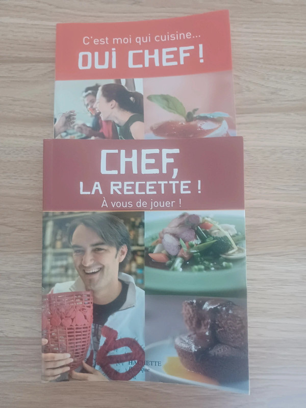 📚 Lot de 2 livres de cuisine – Neufs