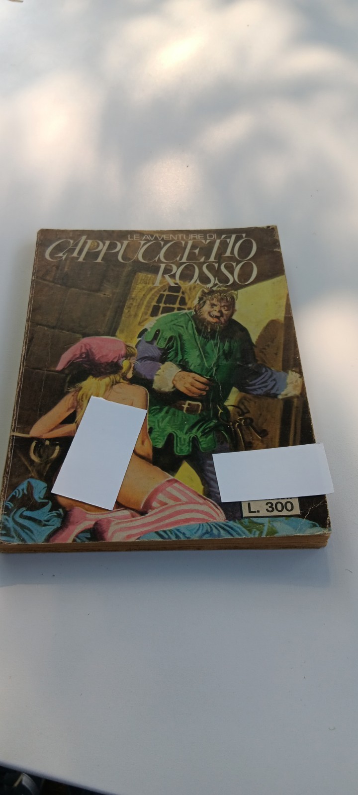 EMMEVI Cappuccetto Rosso Fumetto Vintage Eroine dell'Avventura N 1 1974