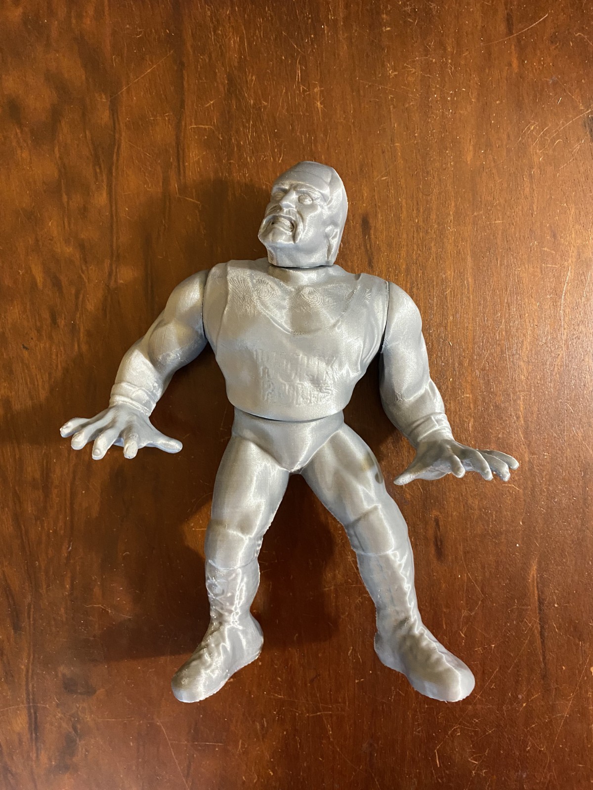 WWF Hasbro 2Up Hulk Hogan Stampa Personalizzata in Resina