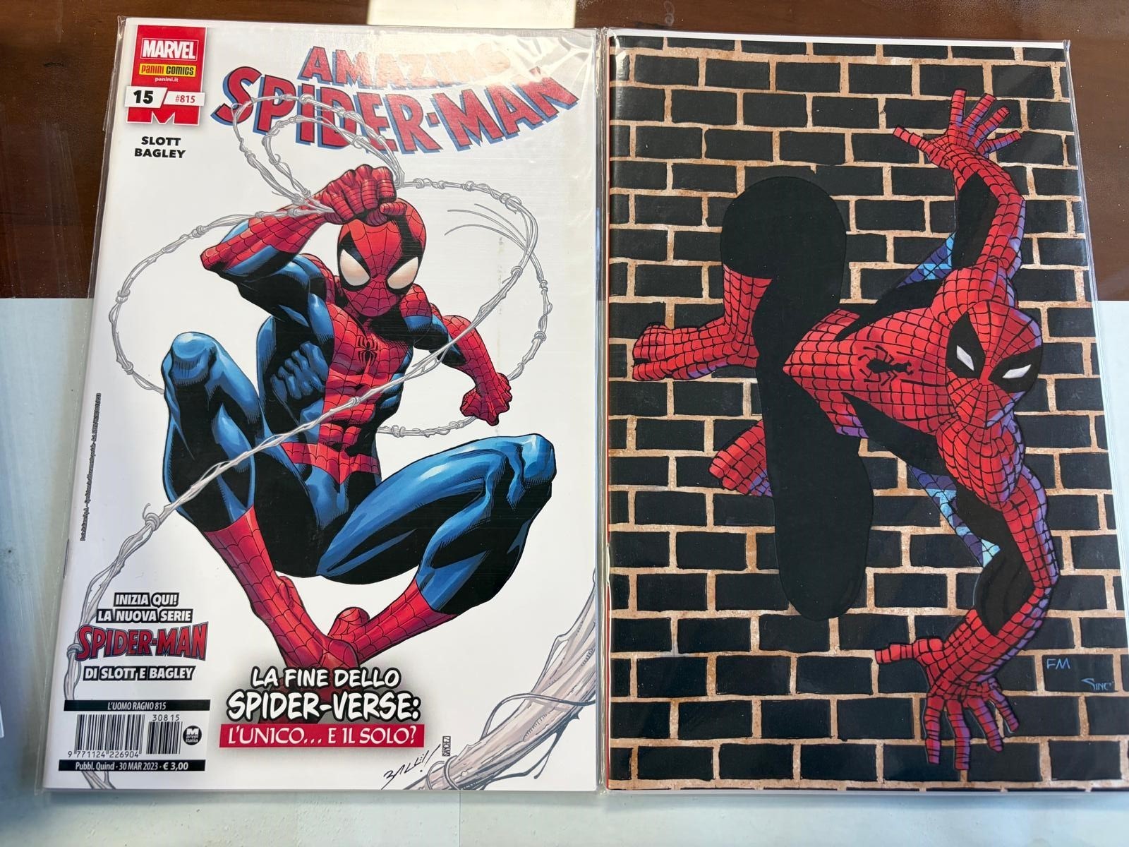 10-09 Spider-man 815 ( 15 ) normale più versione variant di Frank Miller