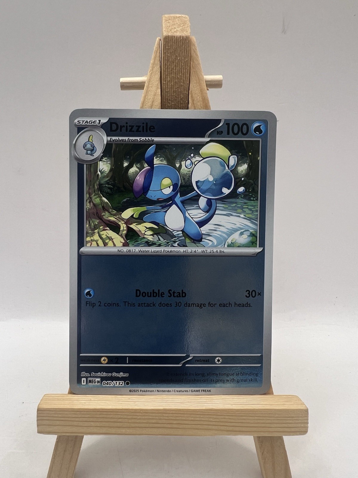 Drizzile 040/132 Reverse Holo Common Pokemon Mega Evolutions English NM