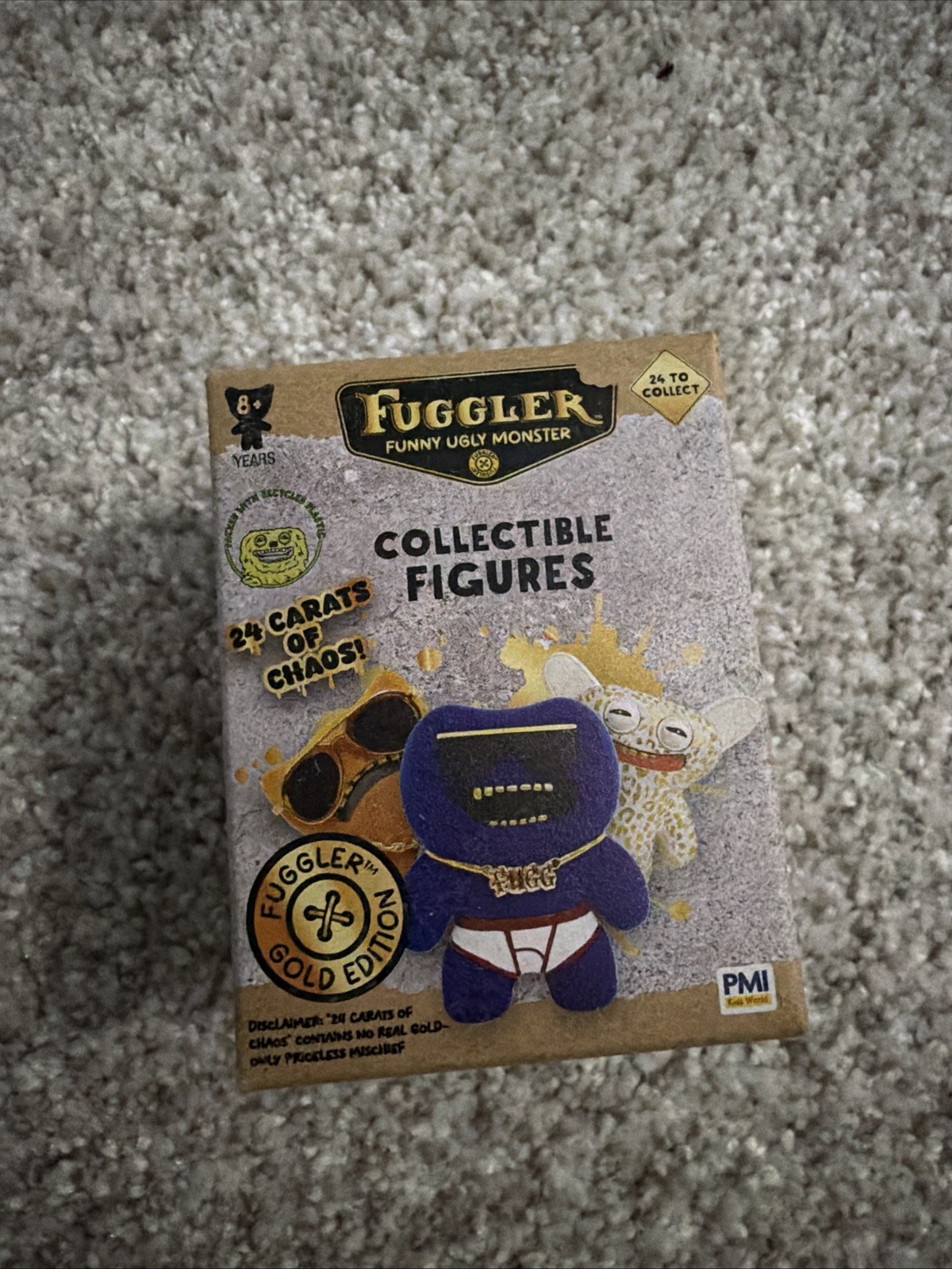 Fuggler FUNNY UGLY MONSTER FIGURE 24 DA COLLEZIONE 8+ GOLD EDITION BLIND BOX SIGILLATO