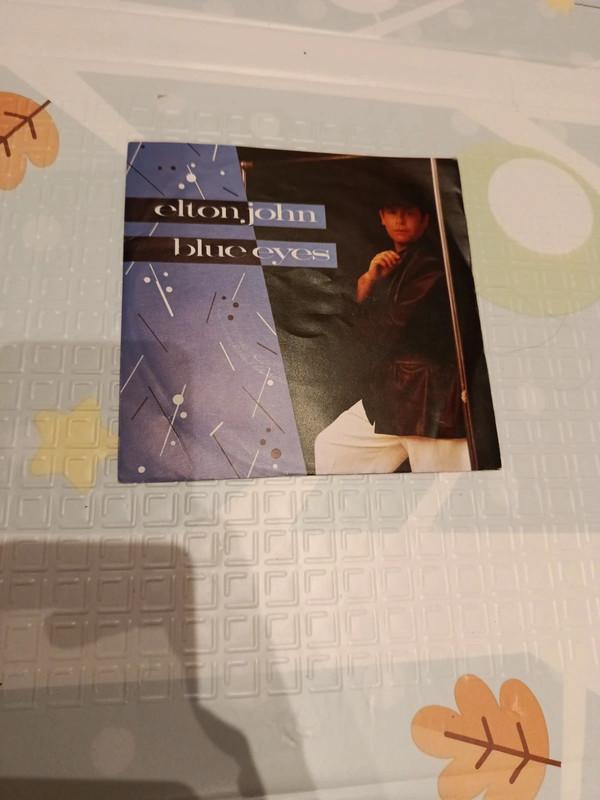 Elton John Hey papà legba Blue eyes vinile 7'