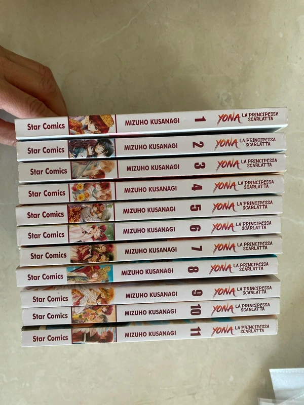 Yona la principessa scarlatta 1-11