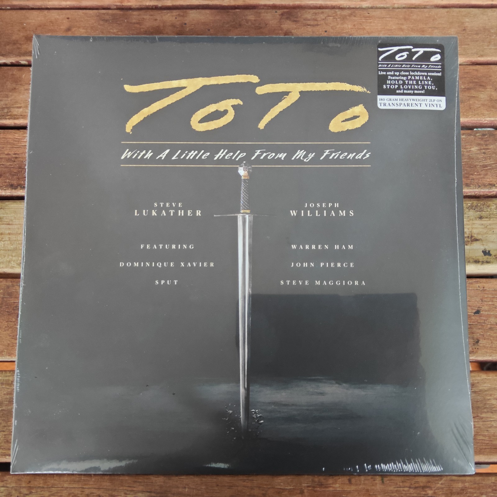 Toto - With A Little Help From My Friends 2LP Vinile trasparente 180g
