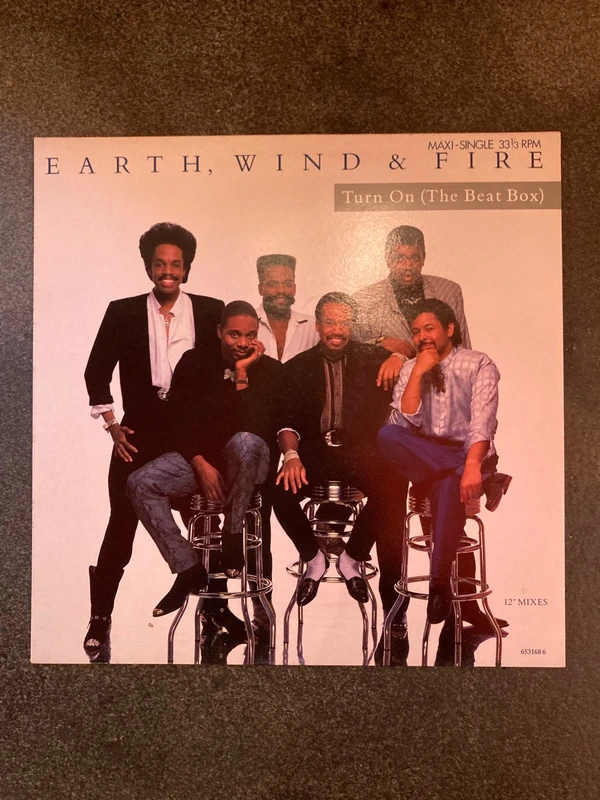 Earth, wind and fire - Turn on  - Vinyle maxi 45t