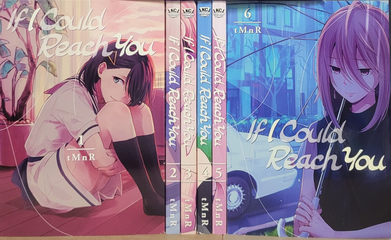 If I Could Reach You Manga Volumi 1-6 Nuovissimo Inglese Kodansha Comics 