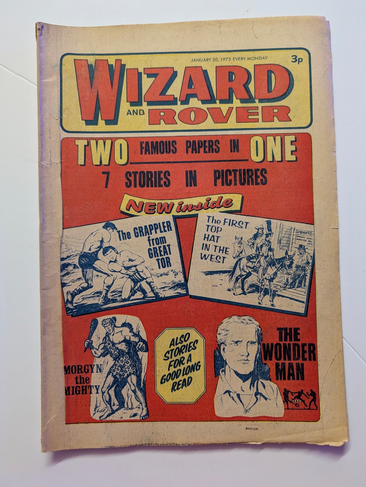 Wizard Comic, January 20th 1973.