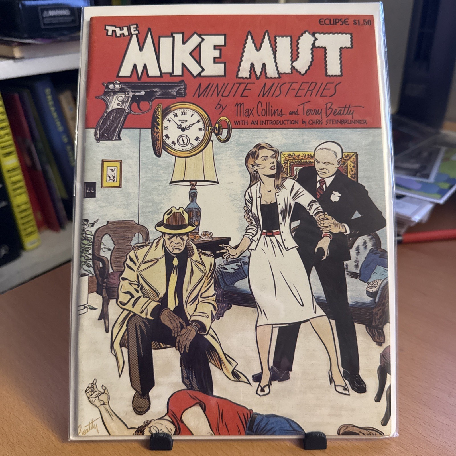 The Mike Mist Minute Mist-eries 1981 ECLIPSE FUMETTO Max Allan Collins quasi nuovo