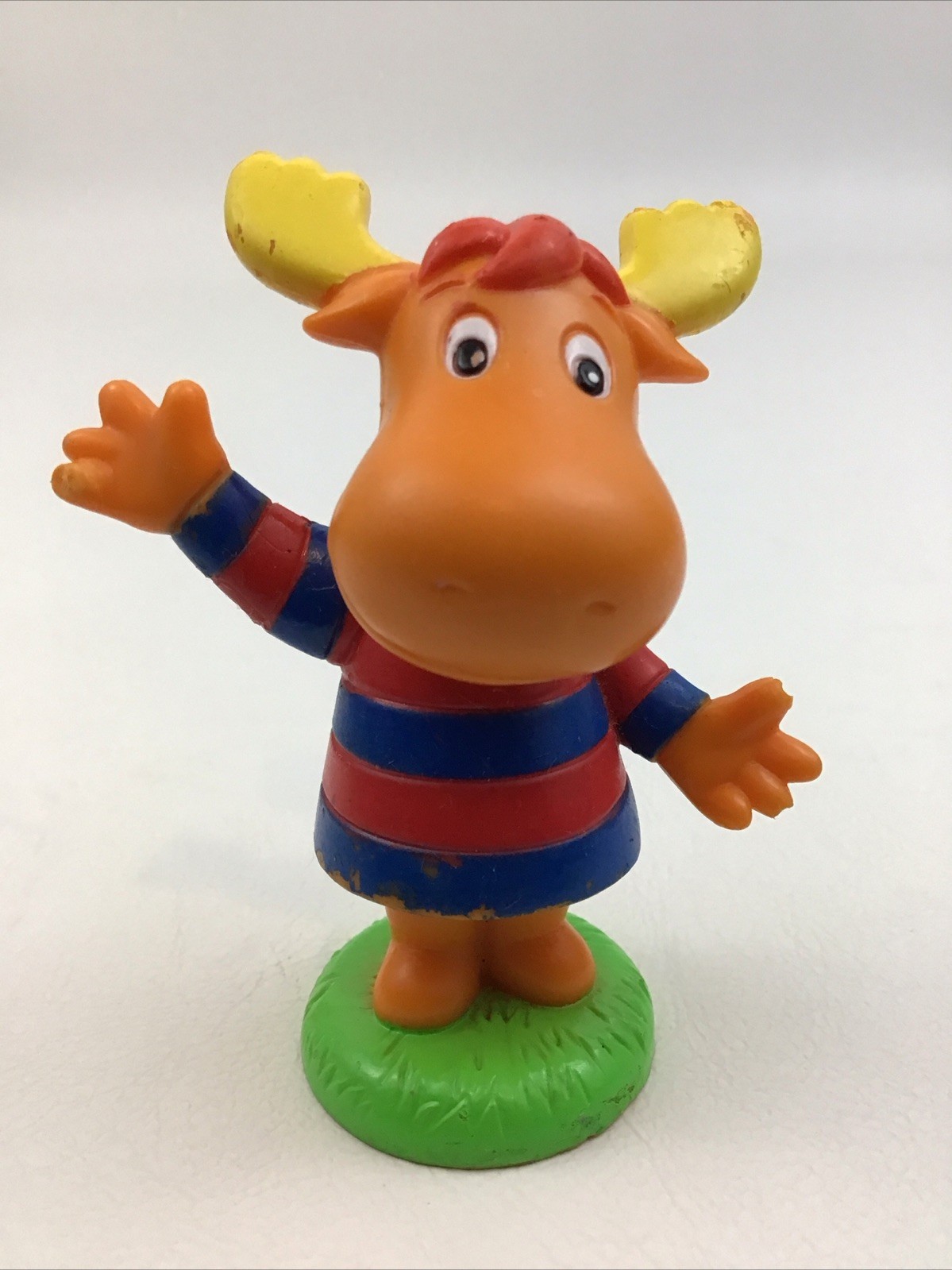 Backyardigans PVC Toy Figure Orange Tyrone Mattel 1pc 2006 DAMAGED