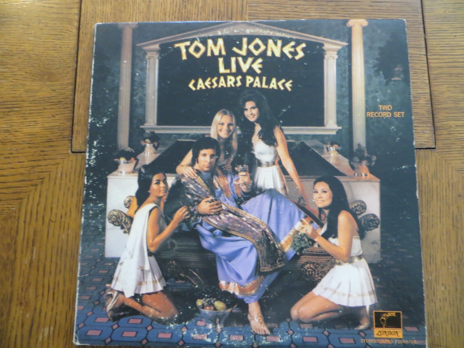 Tom Jones – Live At Caesar's Palace - 1971 Parrot 2XPAS71049/50 Vinyl LP VG/VG
