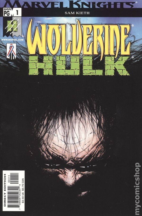 Wolverine Hulk #1 FN/VF 7.0 2002 Immagine Stock
