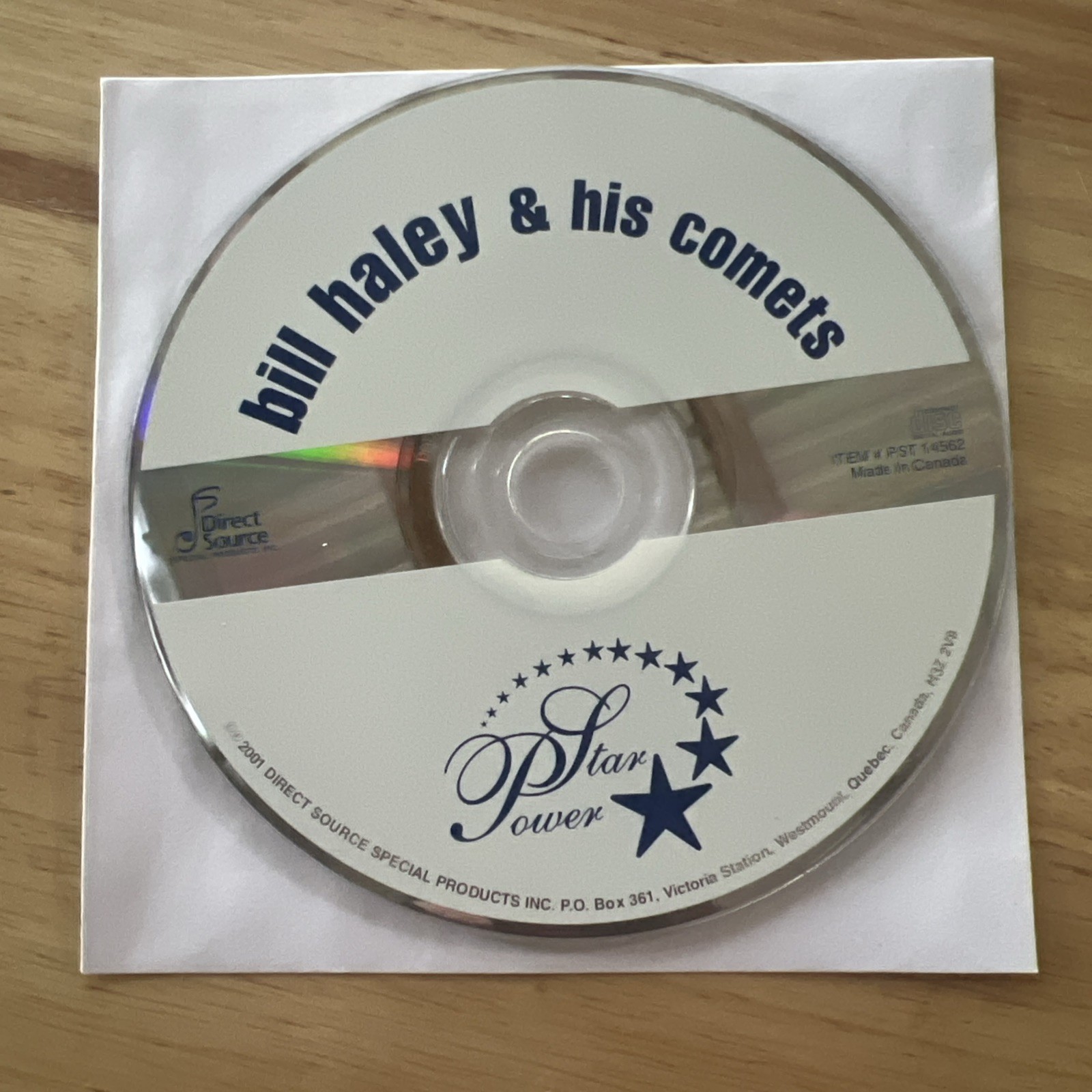 Star Power by Bill Haley & His Comets (CD) Disk Only