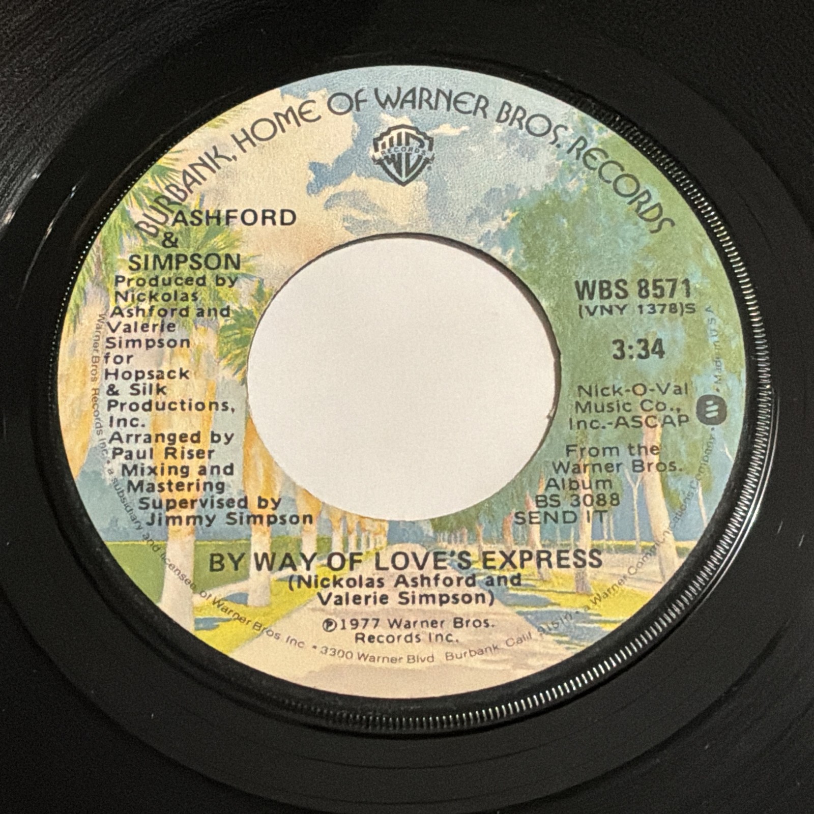 Ashford & Simpson: By Way Of Love's Express / Too 45 - Warner Bros. - Soul Disco