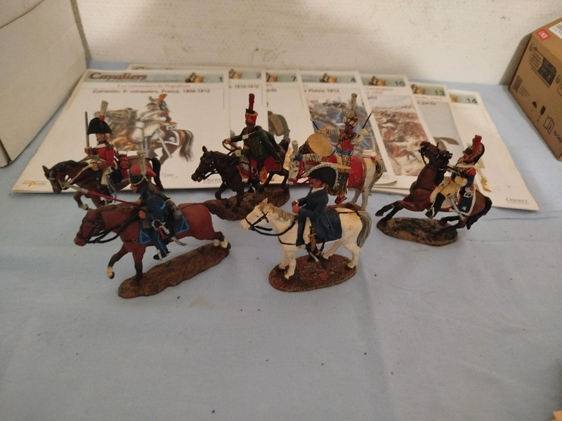 Lot de 6 cavaliers del prado