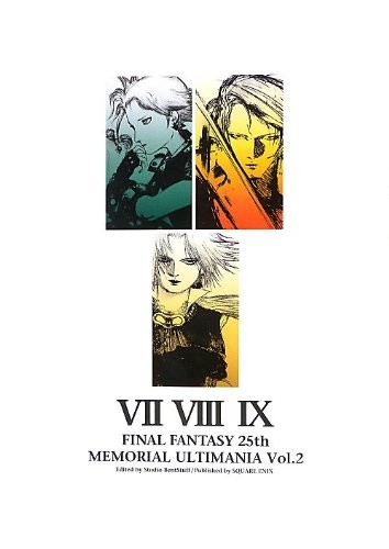 JAPAN Final Fantasy 25th Memorial Ultima Vol.2 modulo libro JP
