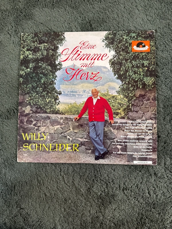 Willy Schneider – Eine Stimme mit Herz – Polydor Vinyl LP