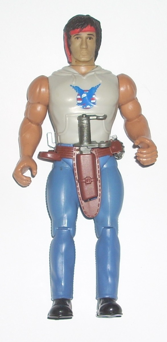 Modellino Fire Power RAMBO The Force of Freedom 1986 vintage Coleco anni 80