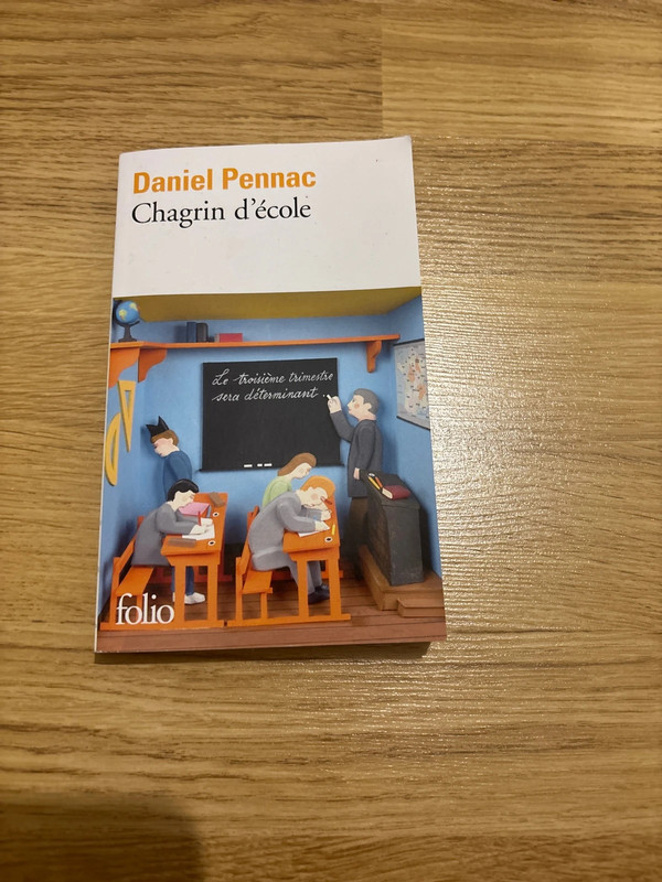Livre chagrin d’école, Daniel Pennac