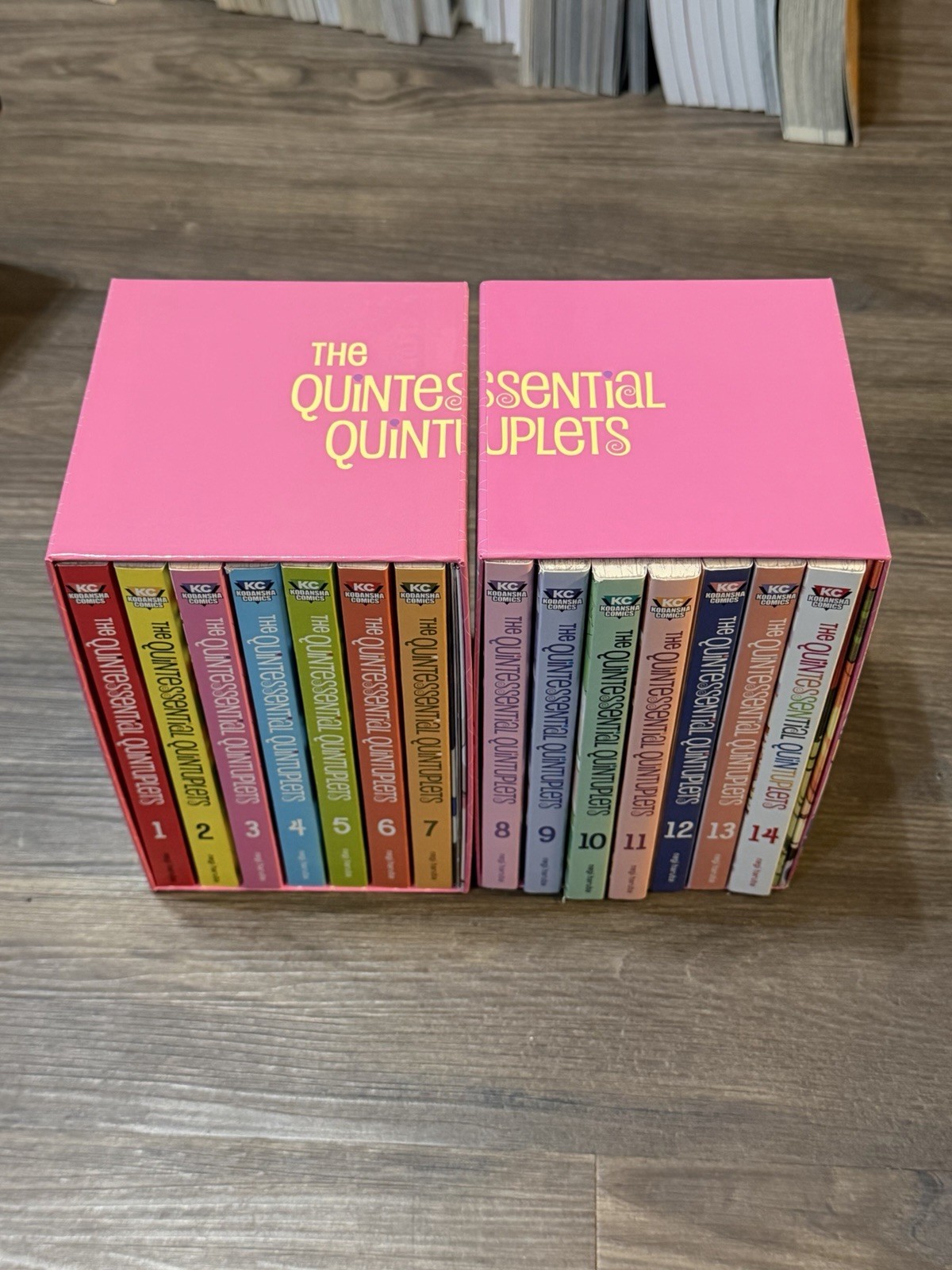 The Quintessential Quintuplets Manga Box Set Parti 1 e 2 Vol. Libro completo 1-14