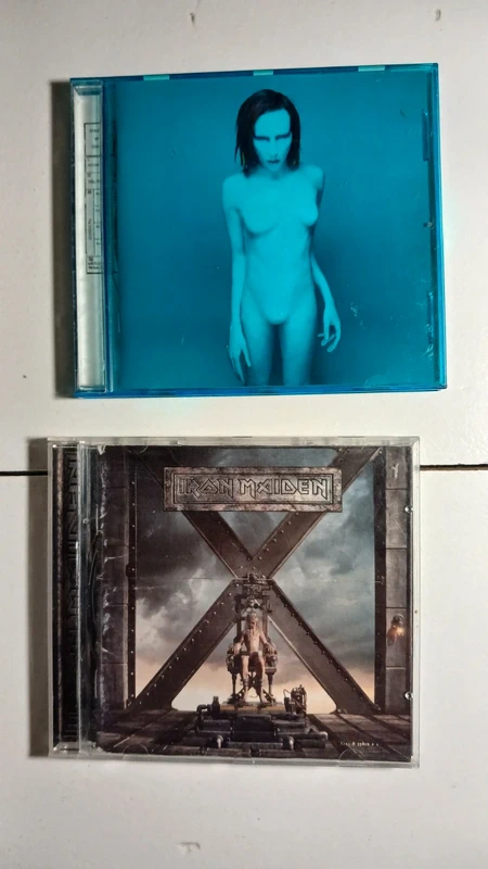 Set 2 cd metal