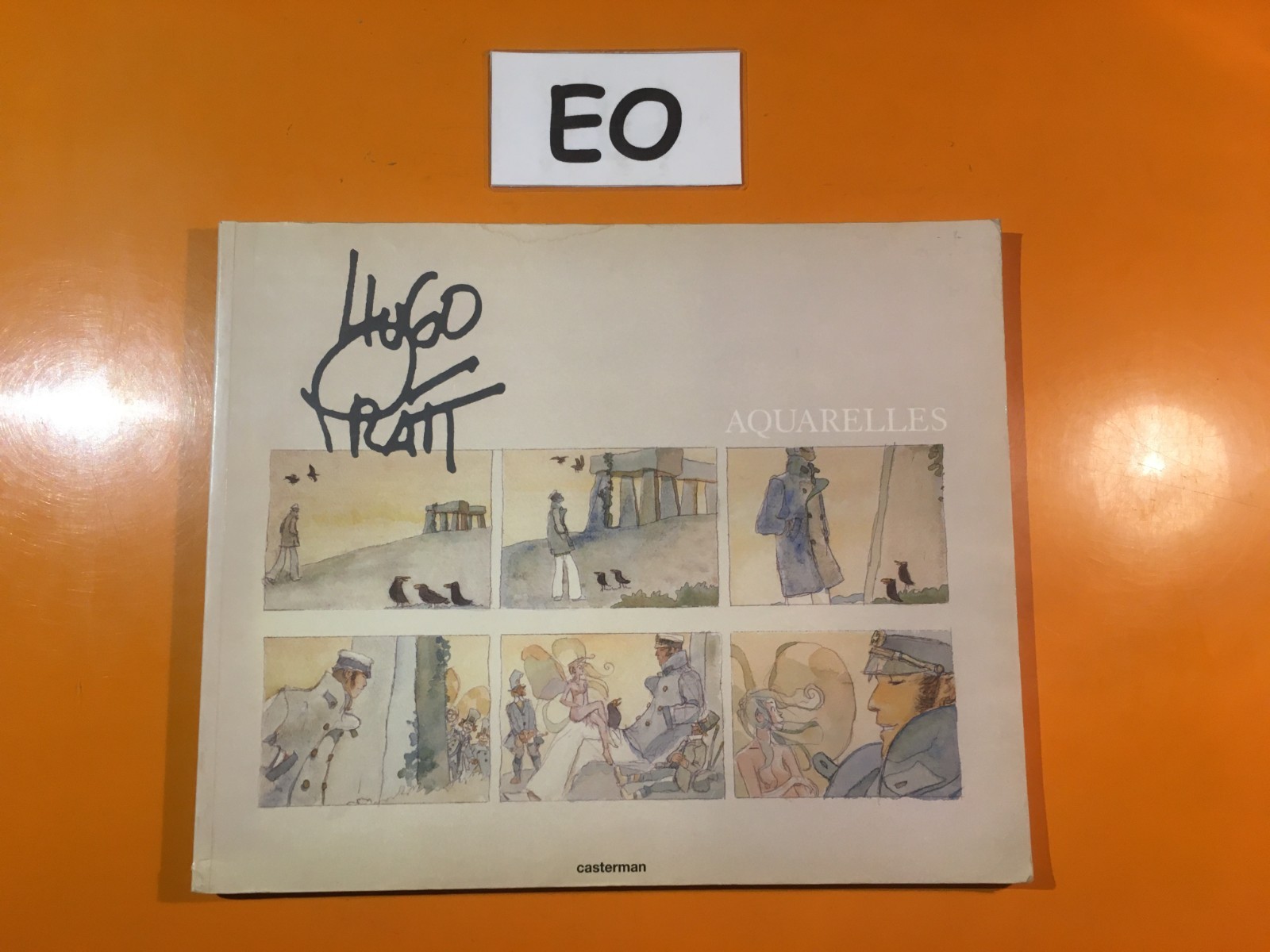 HUGO PRATT : AQUARELLES EN EO!