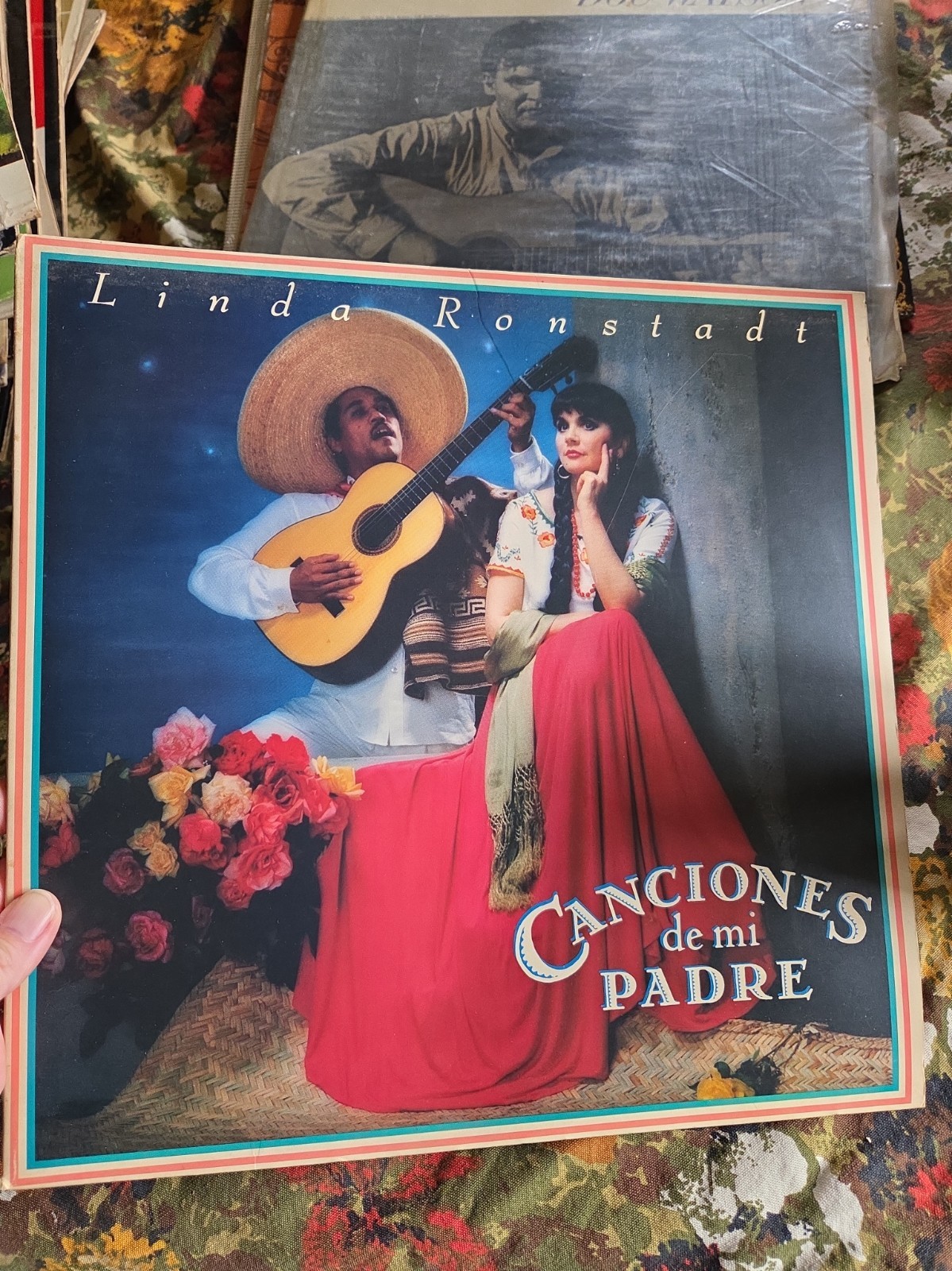Linda Ronstadt.   Canciones de Mi Padre.  Vinyl.  1987